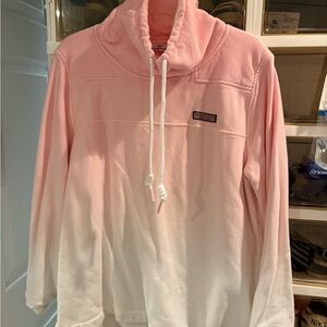 Vineyard Vines Pink ombré Sweatshirt size large